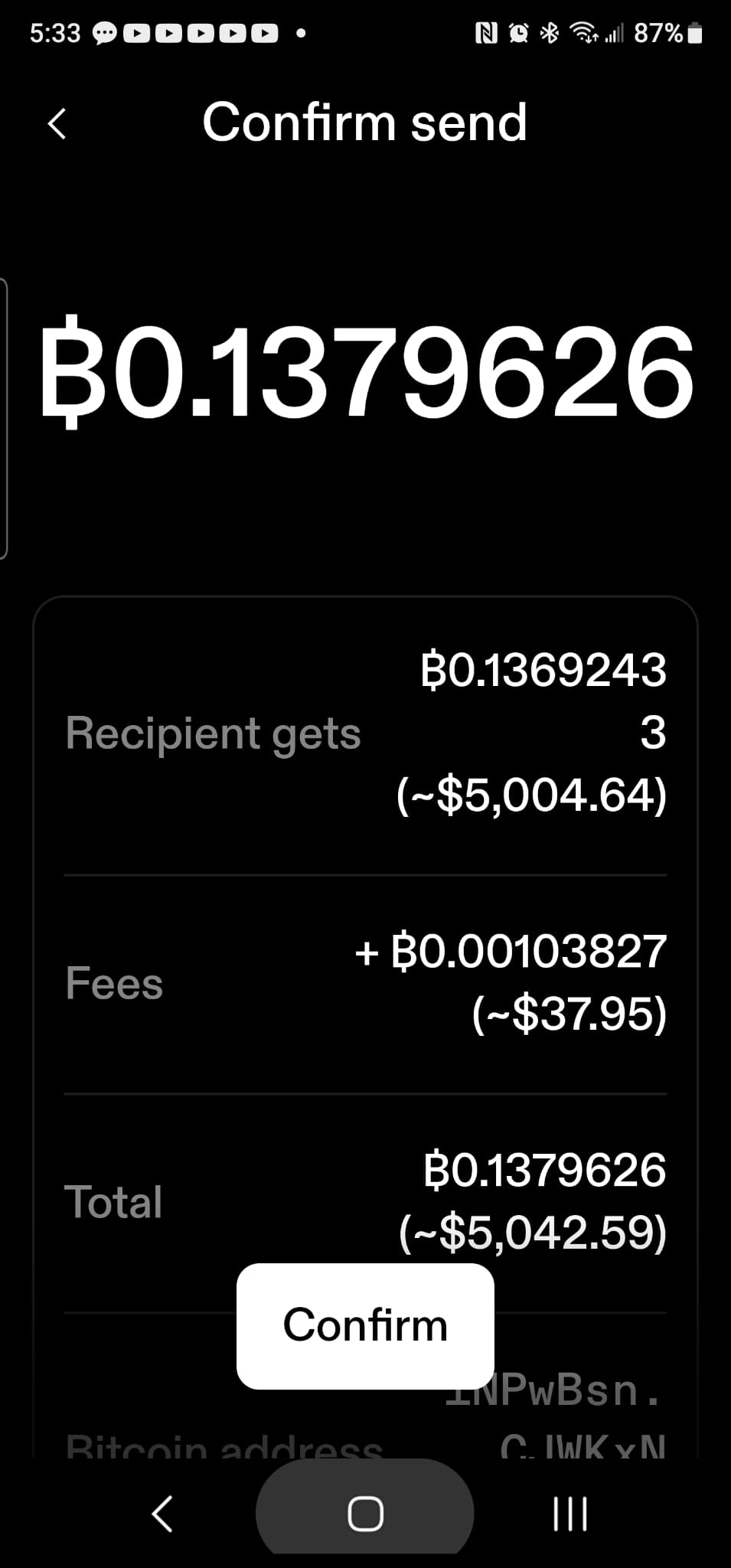 最后一步，页面往下滑，检查绑定的钱包地址是否正确， 检查完成后，点击Confirm进行发送！.jpg